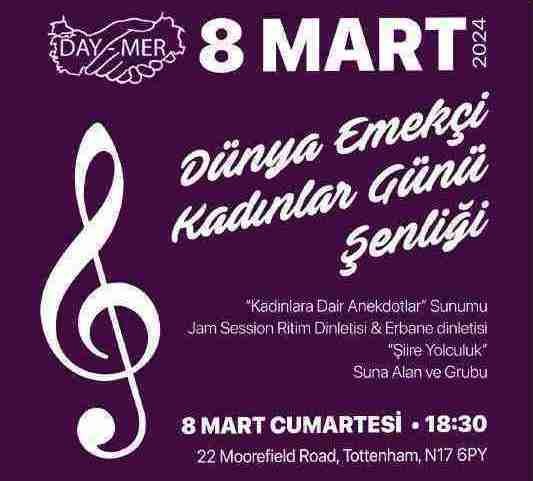 Day-Mer Kadın Komisyonu’ndan 8 Mart Dünya Emekçi Kadınlar Günü çağrısı